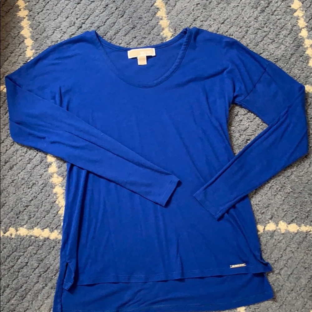 Michael Kors blue long sleeve